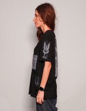 ST Patched Logo T-Shirt in Black
