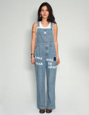 'Love Will Tear Us Apart' Dungarees