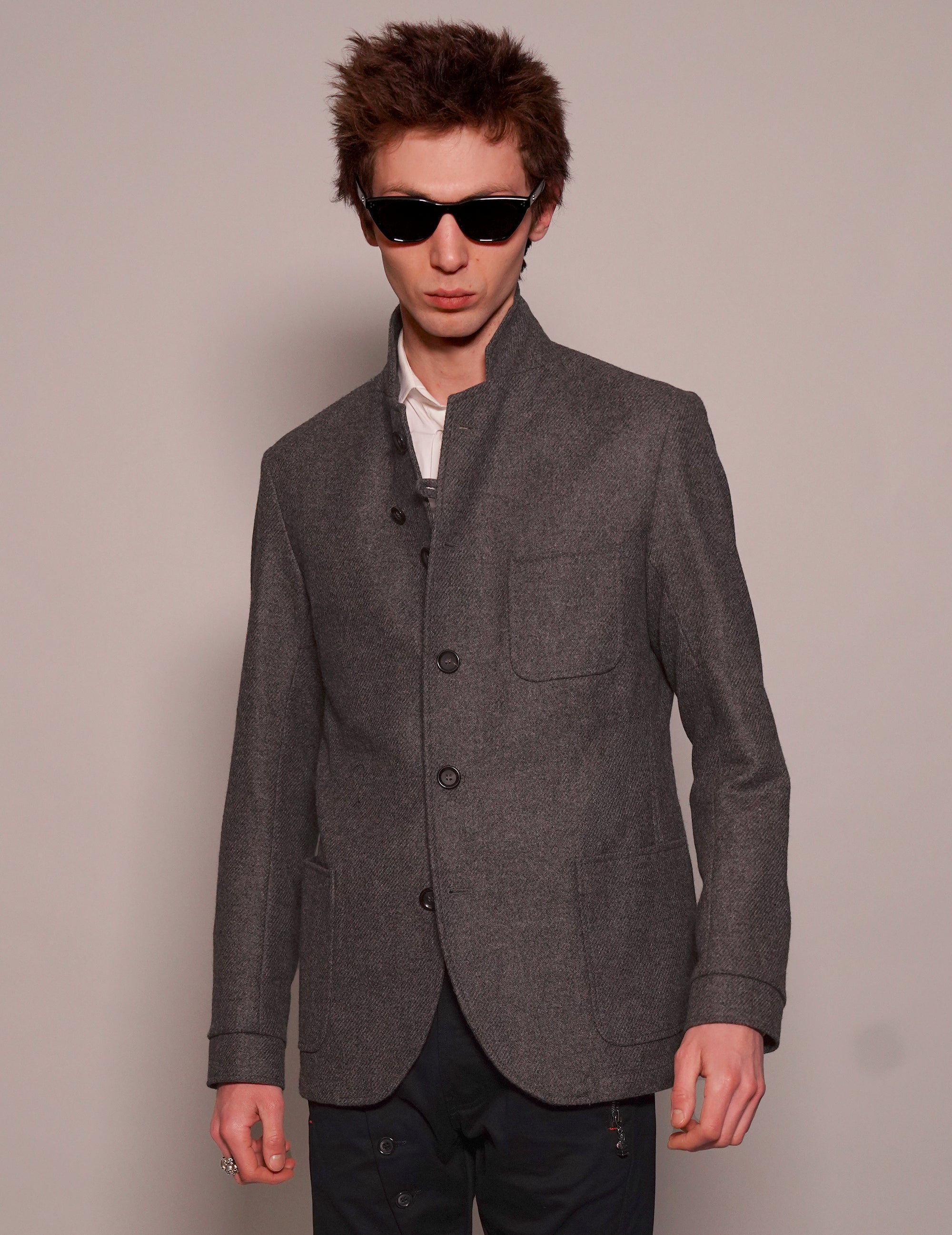ST Solms Jacket in Grey | Stuart Trevor