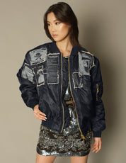 MA 1 Patched Bomber in Navy