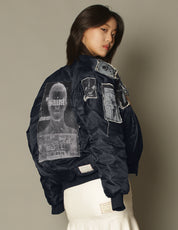 MA 1 Patched Bomber in Navy