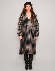 Women's Vintage Gingham Check Midi Dress | Stuart Trevor