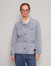 Women's Vintage Light Blue Denim Jacket | Stuart Trevor