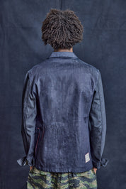 IMMORTAL – Jeansjacke mit Brustaufdruck