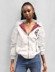 Classic Harrington Jacket in Off White/Bone