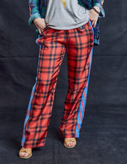 Sexual Healing Red Silk Trousers