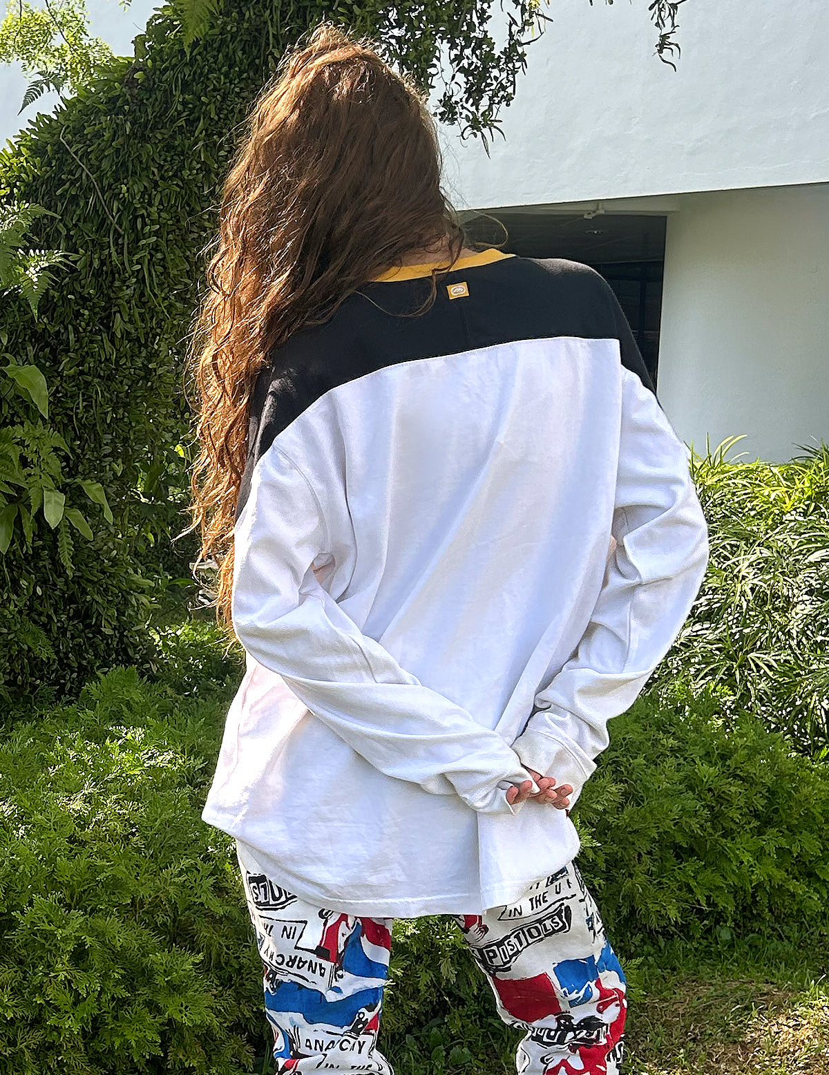 Women's Vintage NYC Sweatshirt in White | Stuart Trevor