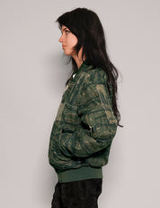 MA 1 Patched Bomber in Tiger Camo