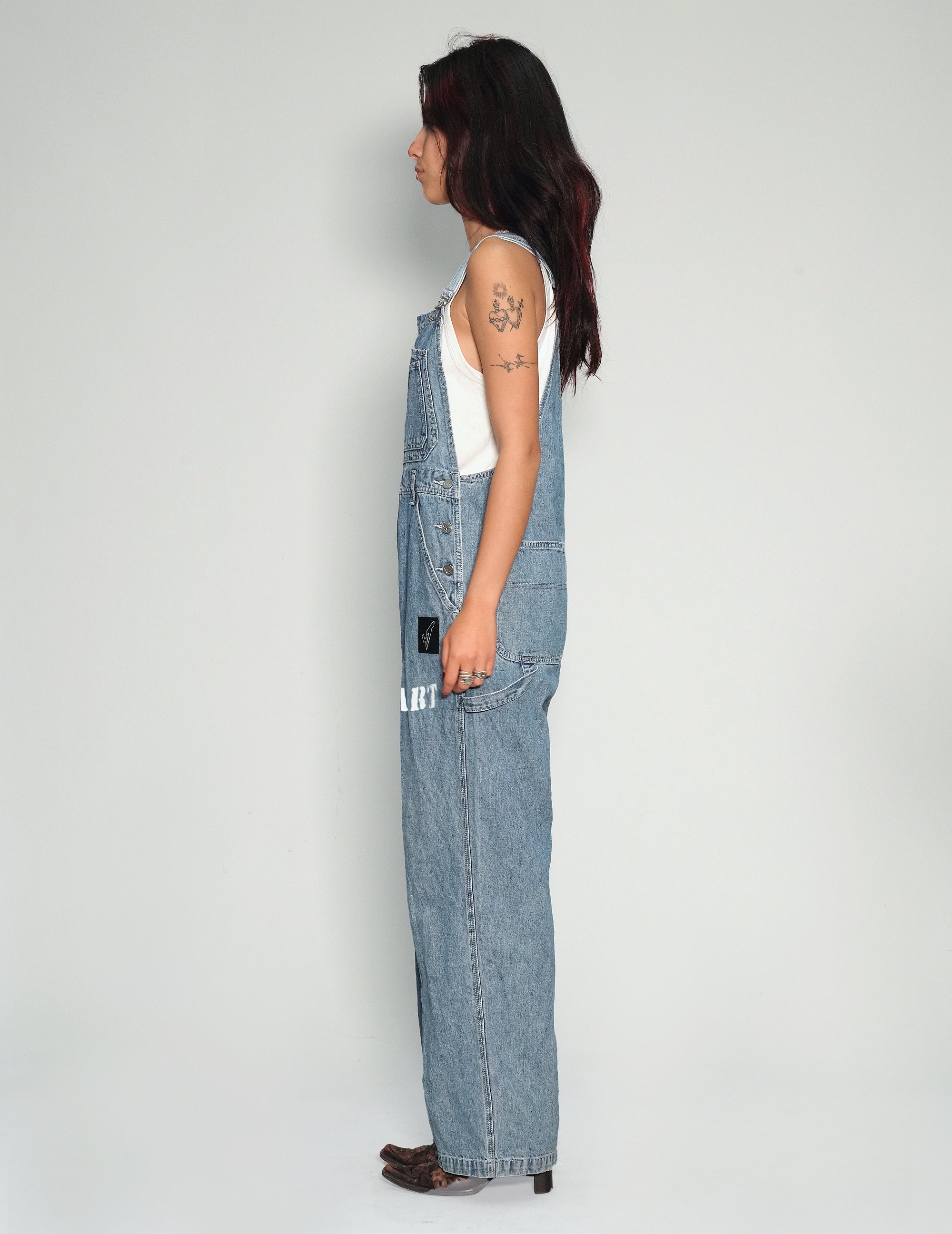 'Love Will Tear Us Apart' Dungarees