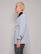 Cotton Workshirt in Baby Blue