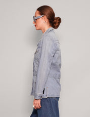 Women's Vintage Light Blue Denim Jacket | Stuart Trevor