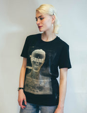 'Saint' T-Shirt in Black