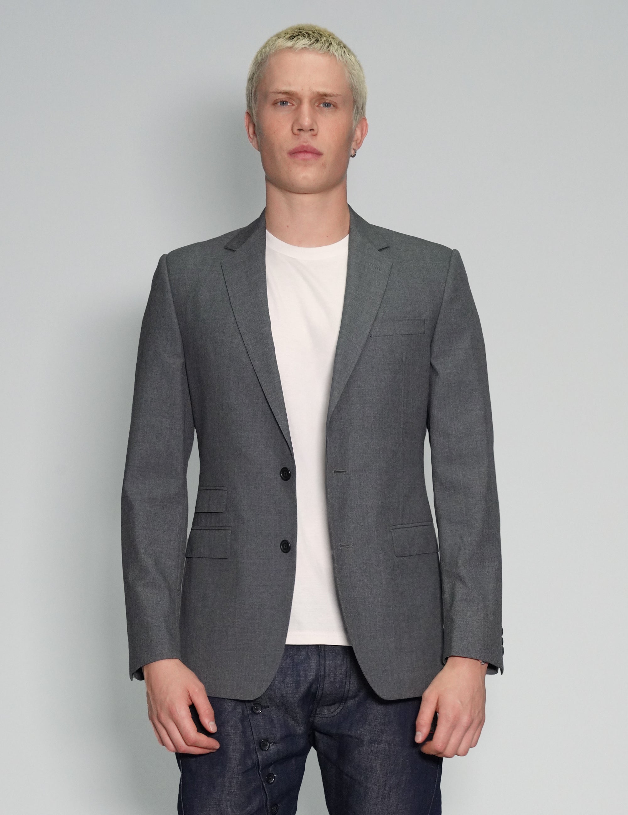 Grey Tailored Blazer