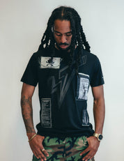 ST Patched Logo T-Shirt in Black