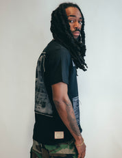 ST Patched Logo T-Shirt in Black