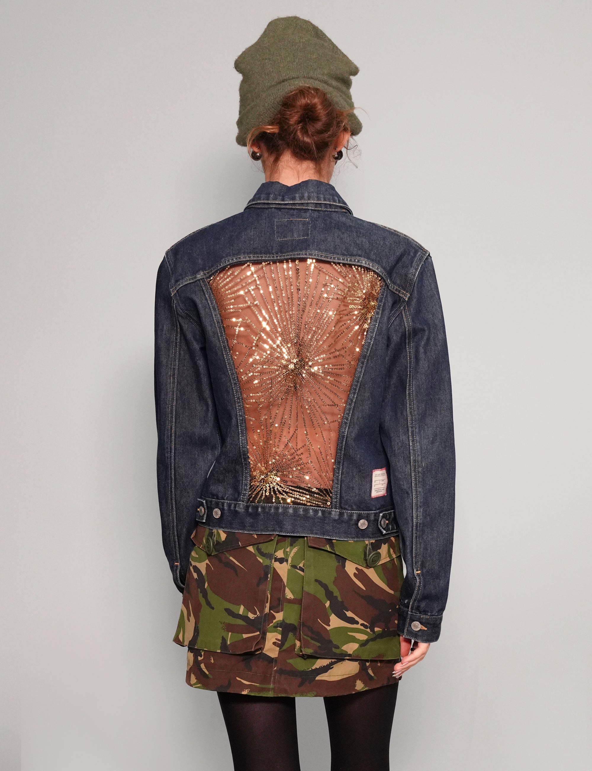Women's Vintage Military Camo Mini Skirt | Stuart Trevor