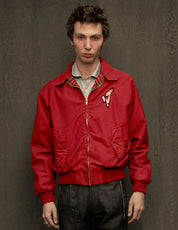 Veste Harrington classique en rouge