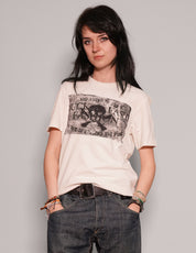 T-shirt F*ck Fast Fashion écru
