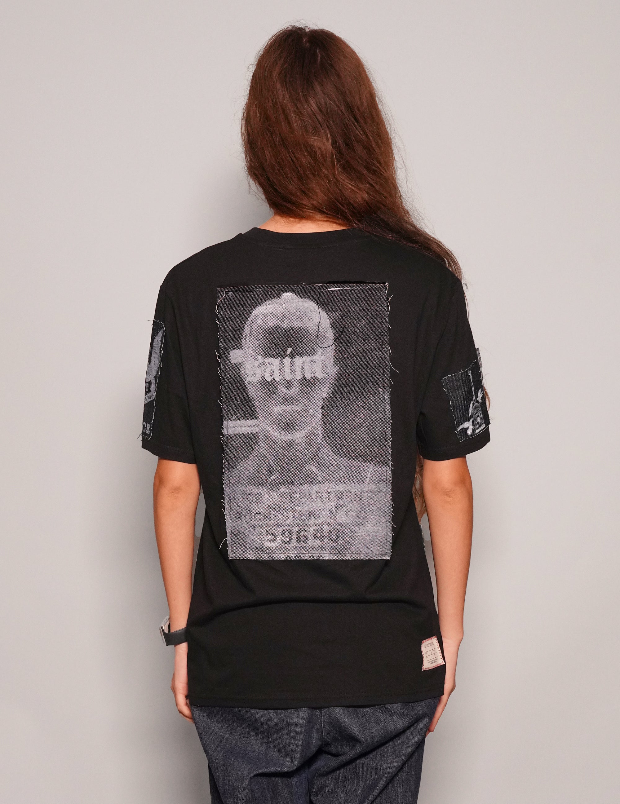 ST Patched Logo T-Shirt in Black
