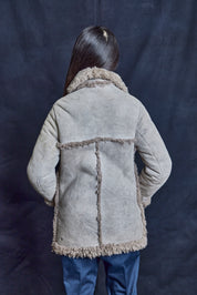 Baily's Grey Sheepskin Jacket