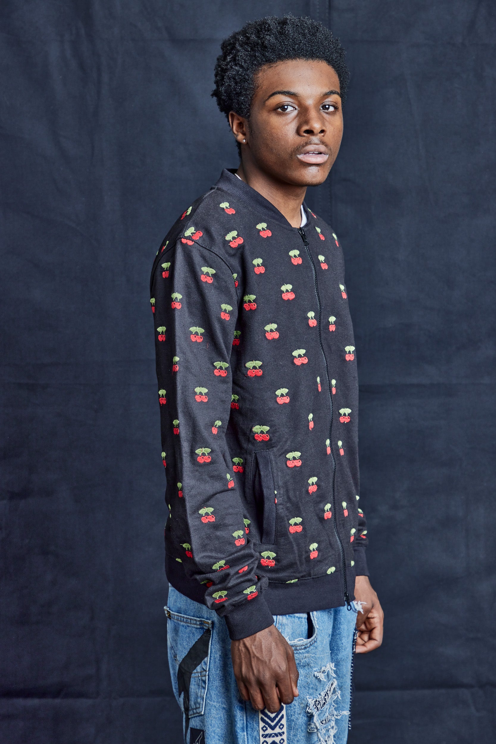 Pacha Club Cherry Bomber Jacket