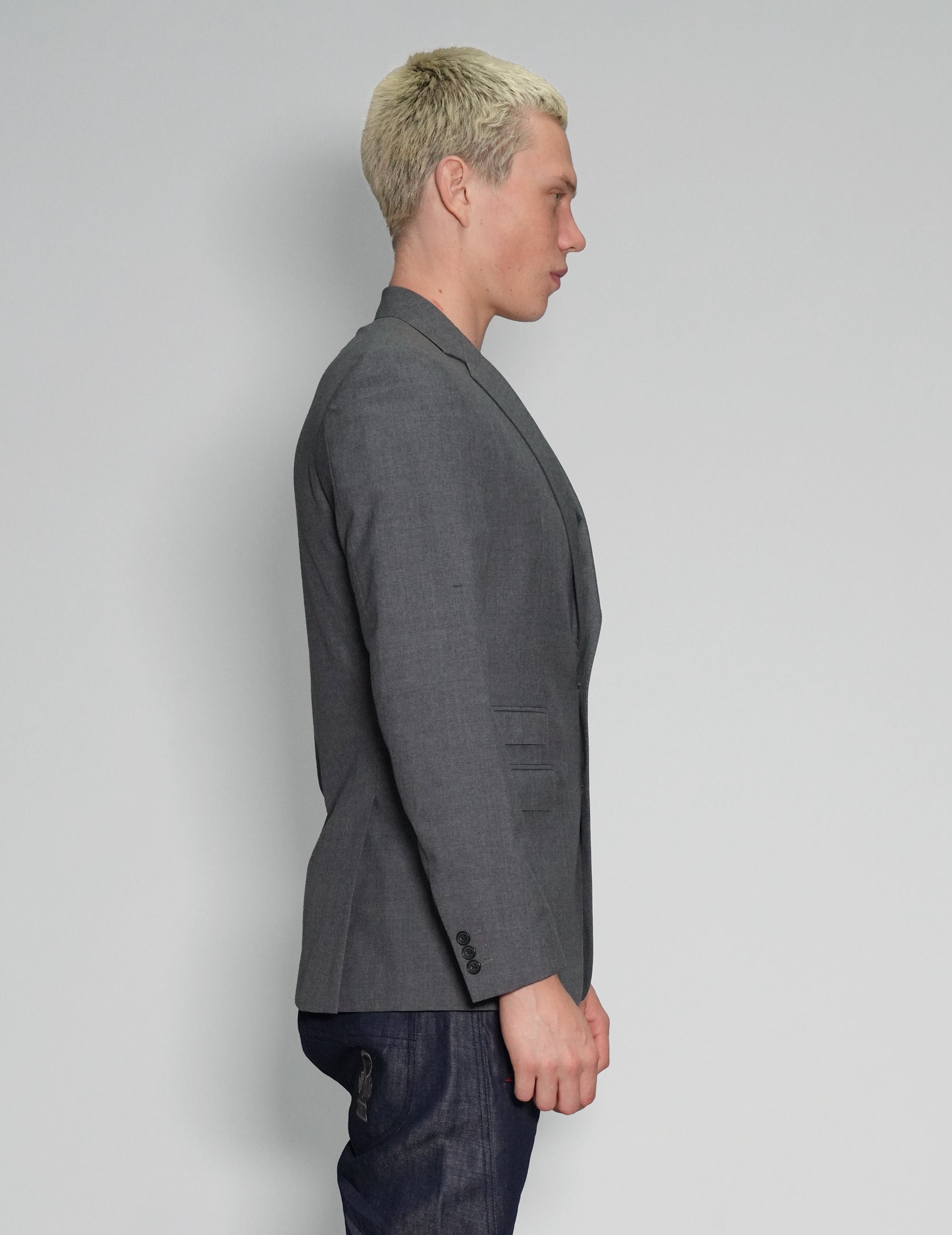 Grey Tailored Blazer