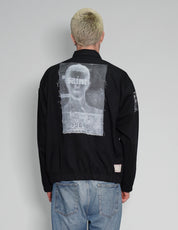 Patched Harrington Jacket