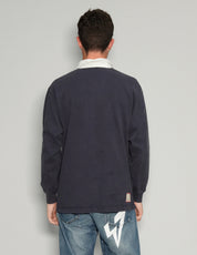 Men's Vintage Ralph Lauren Polo Shirt Embroidered in Navy | Stuart Trevor