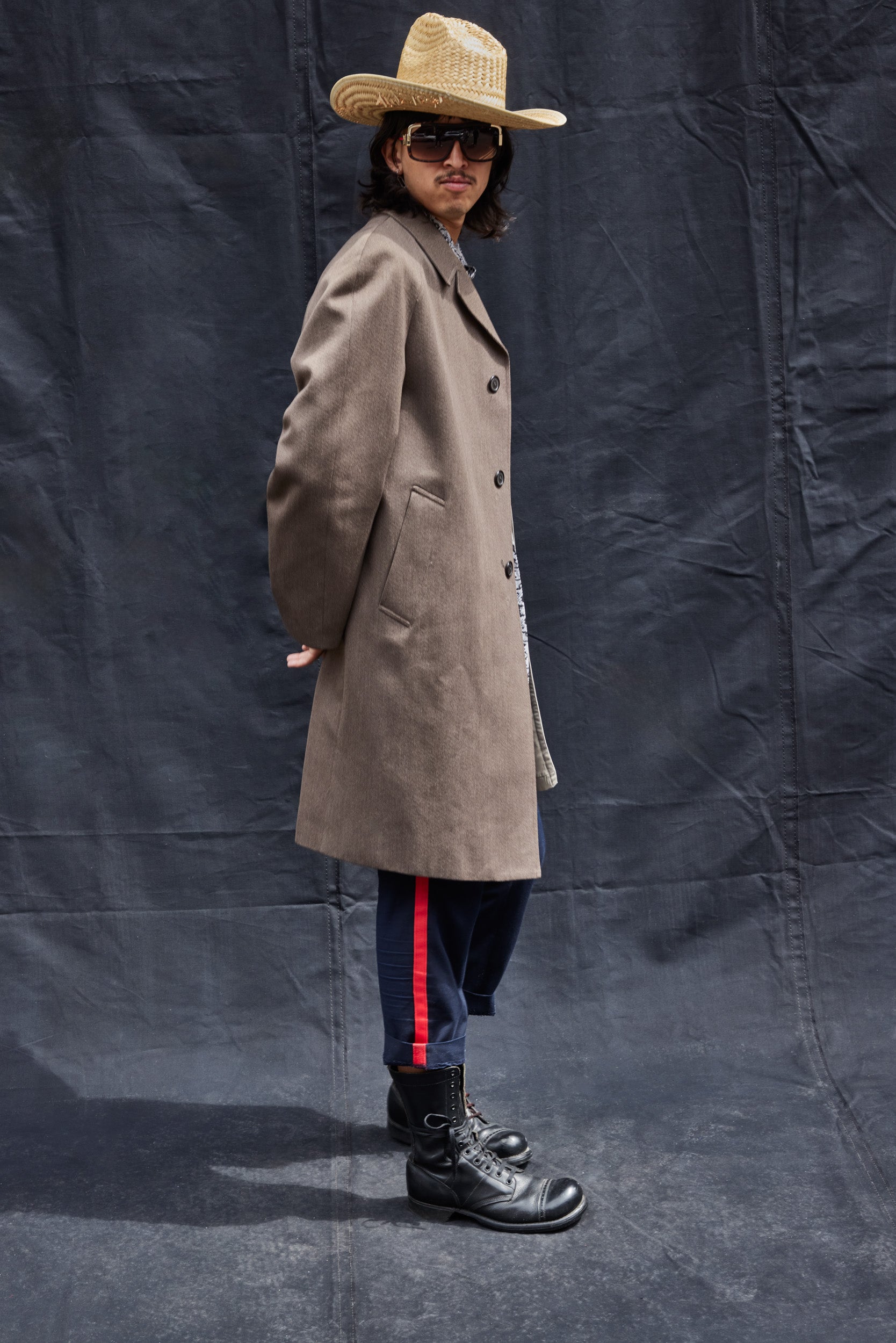 Two Tone Trenchcoat