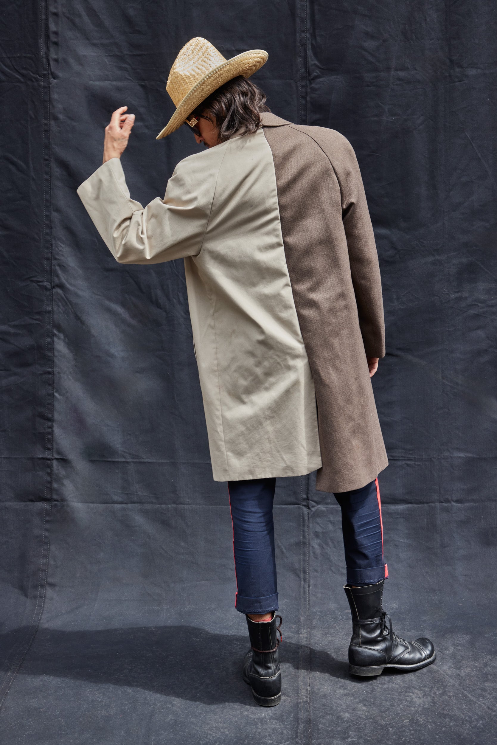 Two Tone Trenchcoat