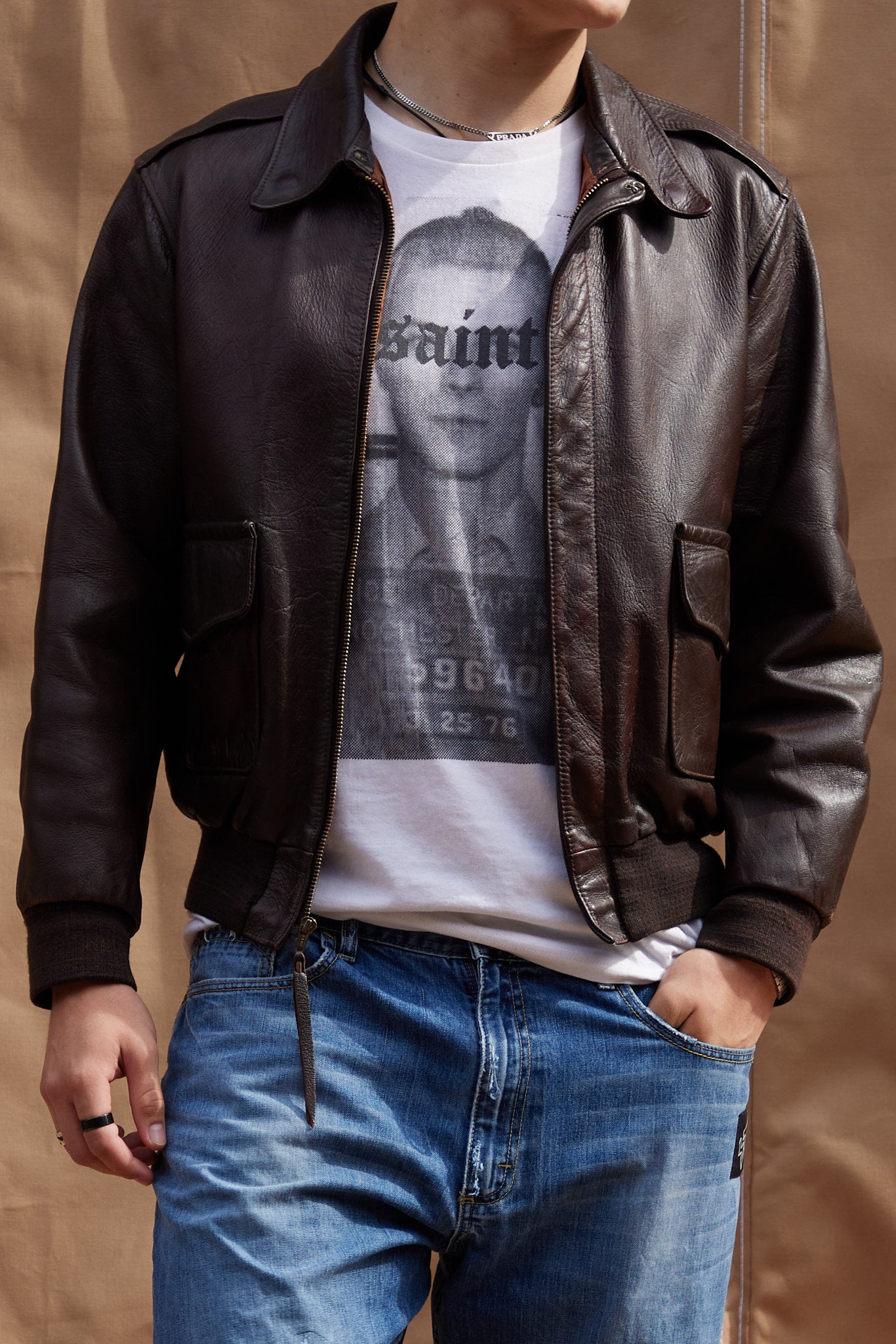 Leather Flying Jacket