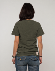 Crossed Pistols Crew Neck Tee in Green