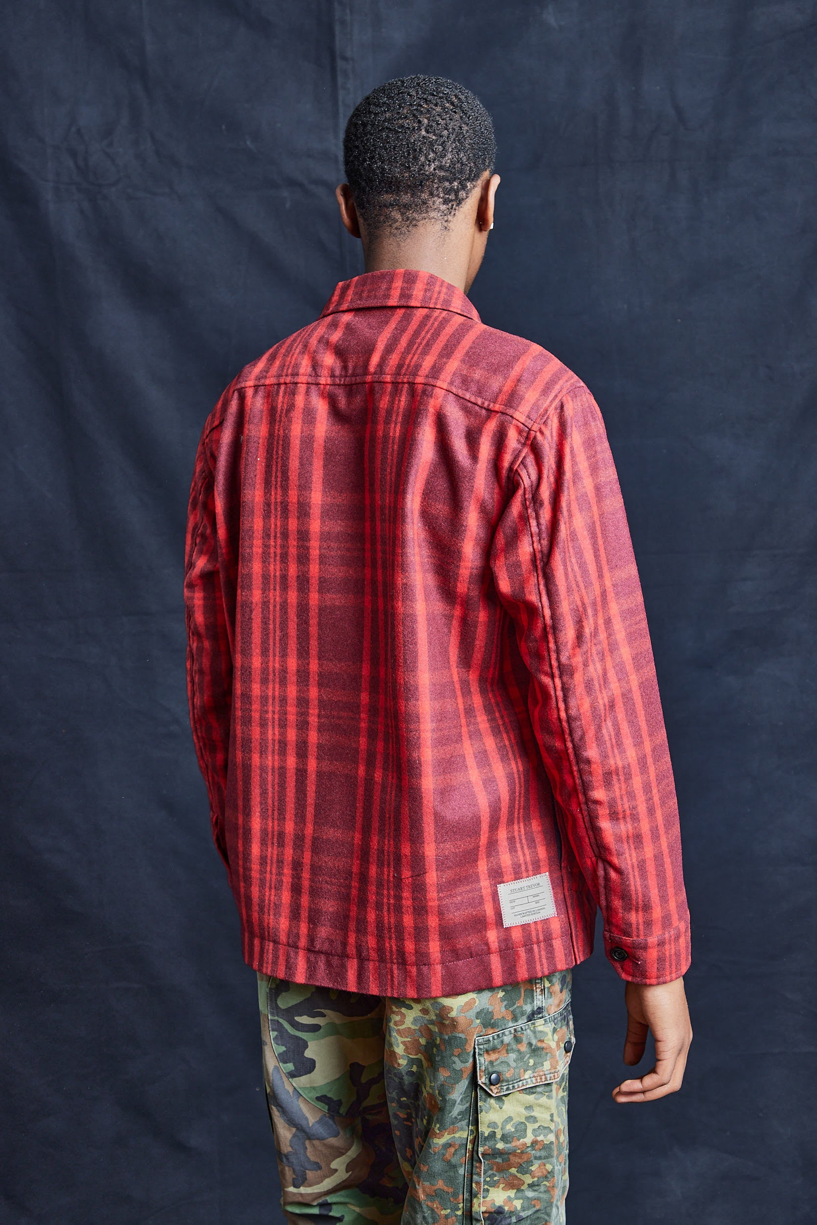 Red Check Wool Workshirt