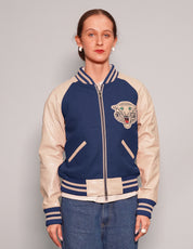 IMMORTAL Varsity Bomber Jacket - Blue