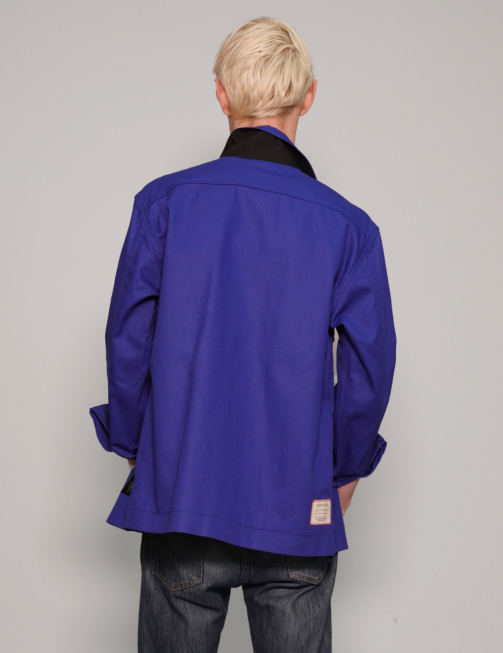 Tailleur bleu marine et blanc vintage Tailleur bleu marine et blanc vintage