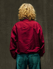 Classic Harrington Jacket in Burgundy