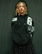 ST Multipatch Logo Hoodie in Black