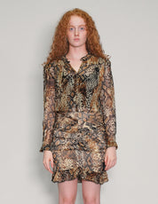 Snakeskin Dress