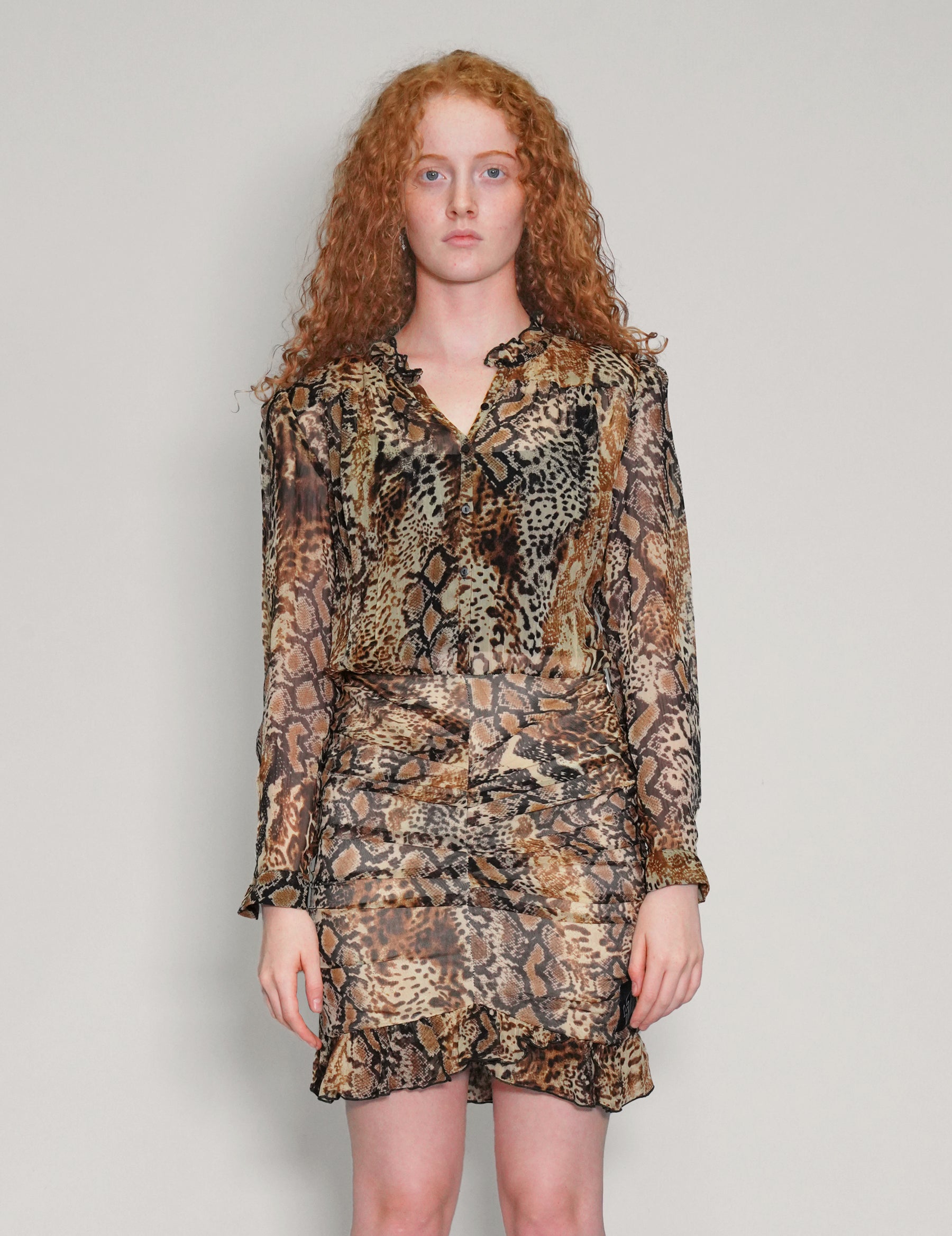 Snakeskin Dress