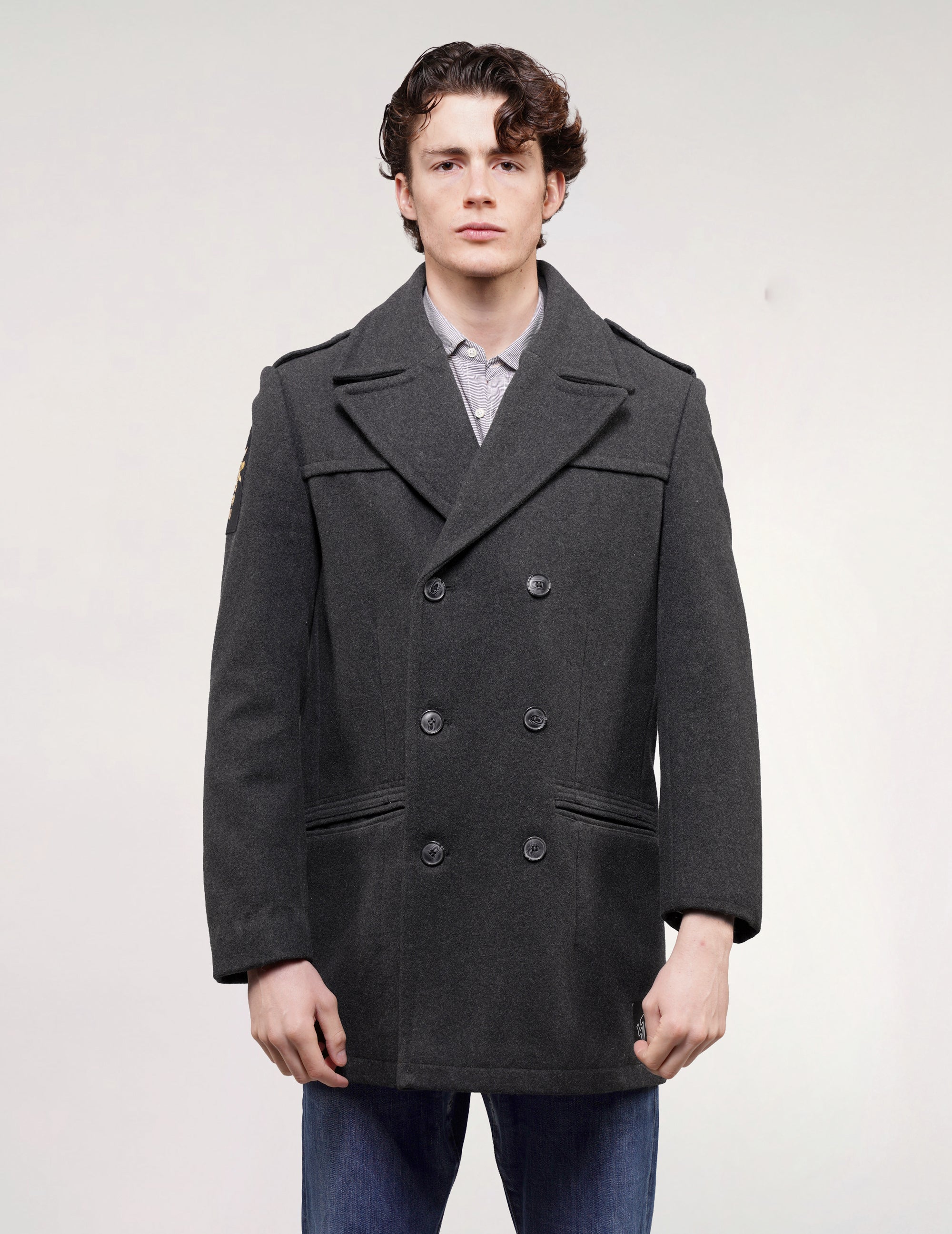 Vintage Costelloe & Sons Wool Pea Coat