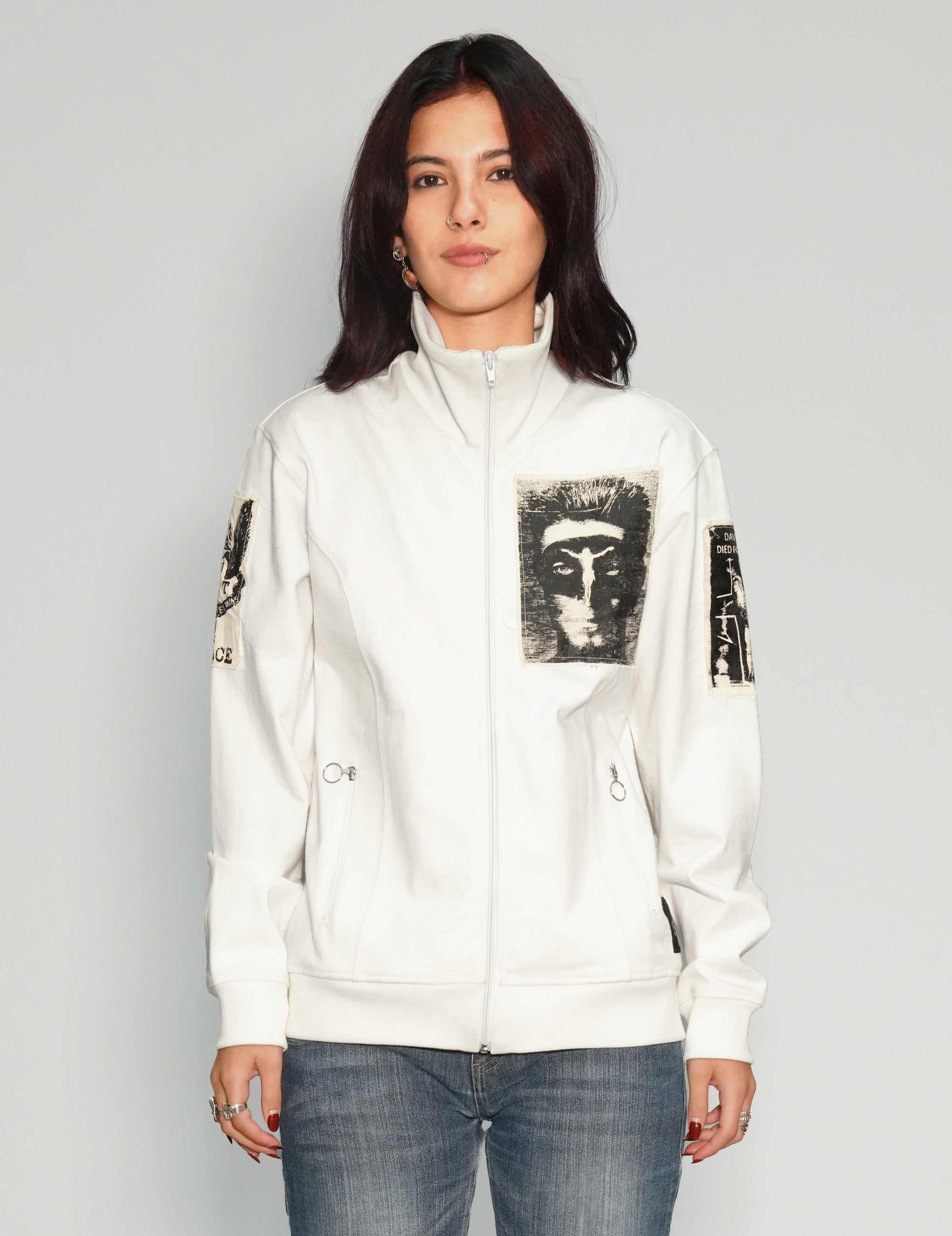 Patched Track Jacket – Stuart Trevor