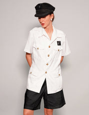 Officers Tropical Dress Shirt