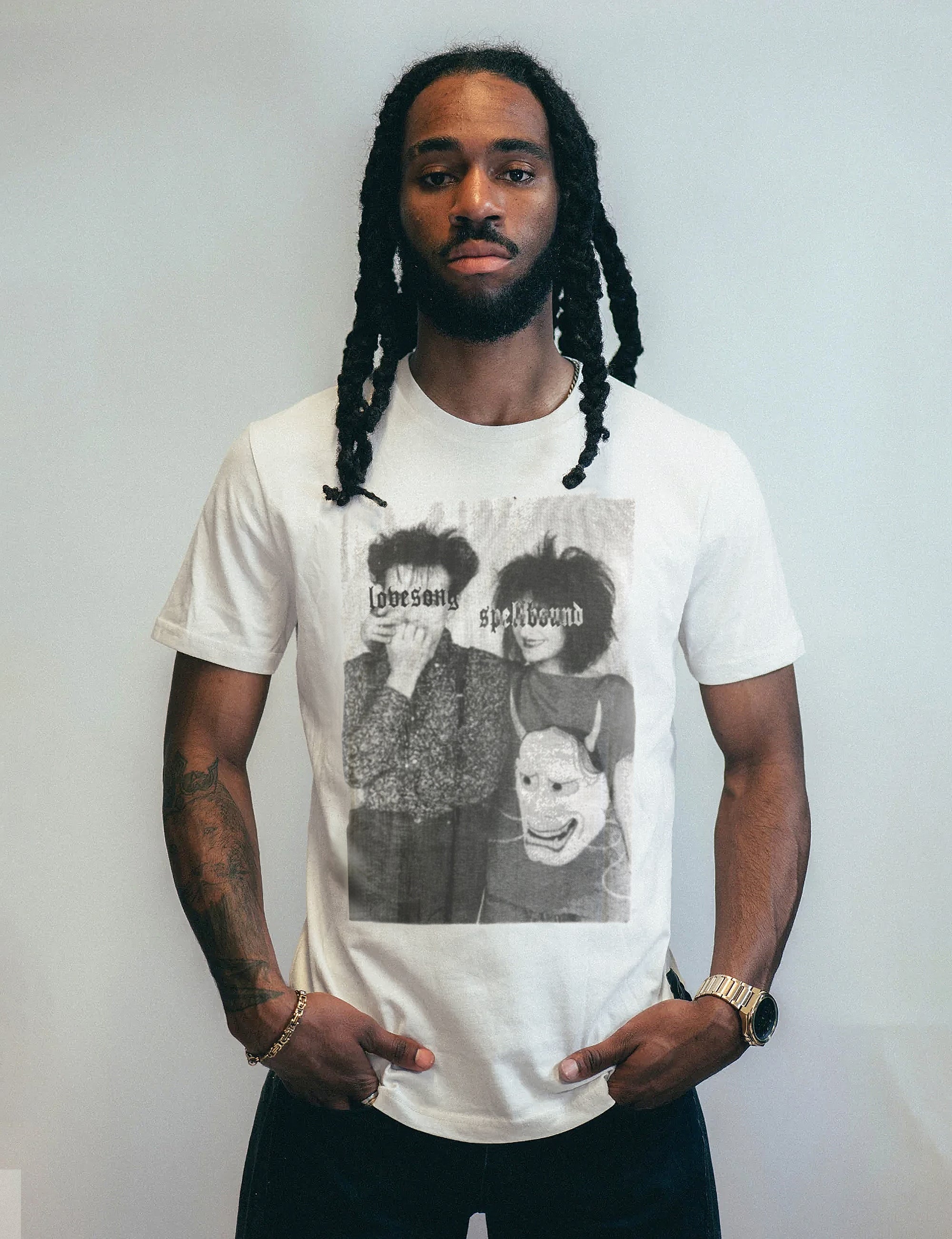Lovesong & Spellbound T-Shirt in Ecru