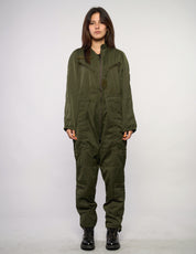 Vintage Luftwaffe Jumpsuit in Dark Olive