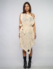 The Pirate Dress – Ivory Sequin Lace