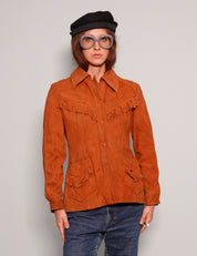 Orange Cowgirl Jacket