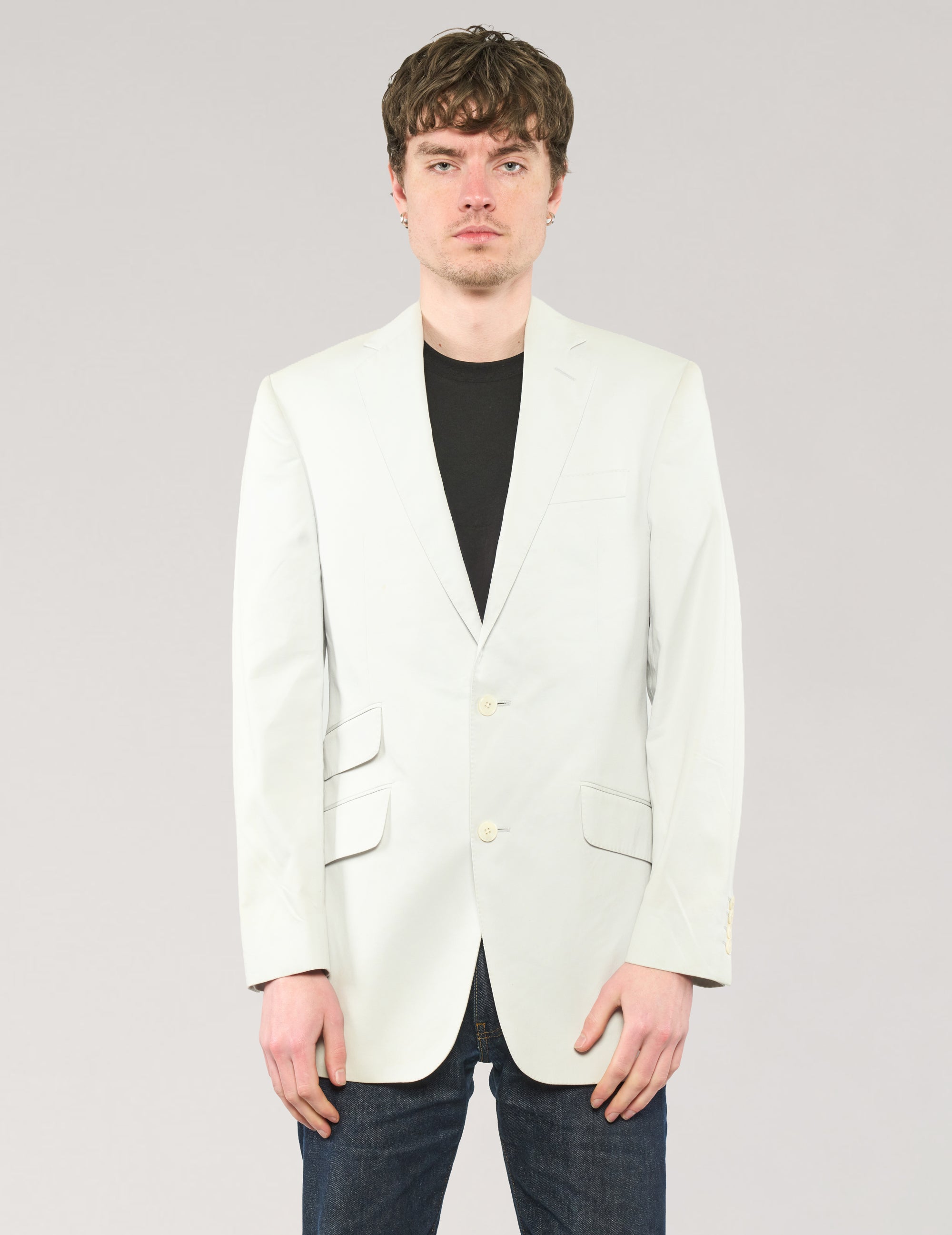Richard James White Suit Jacket