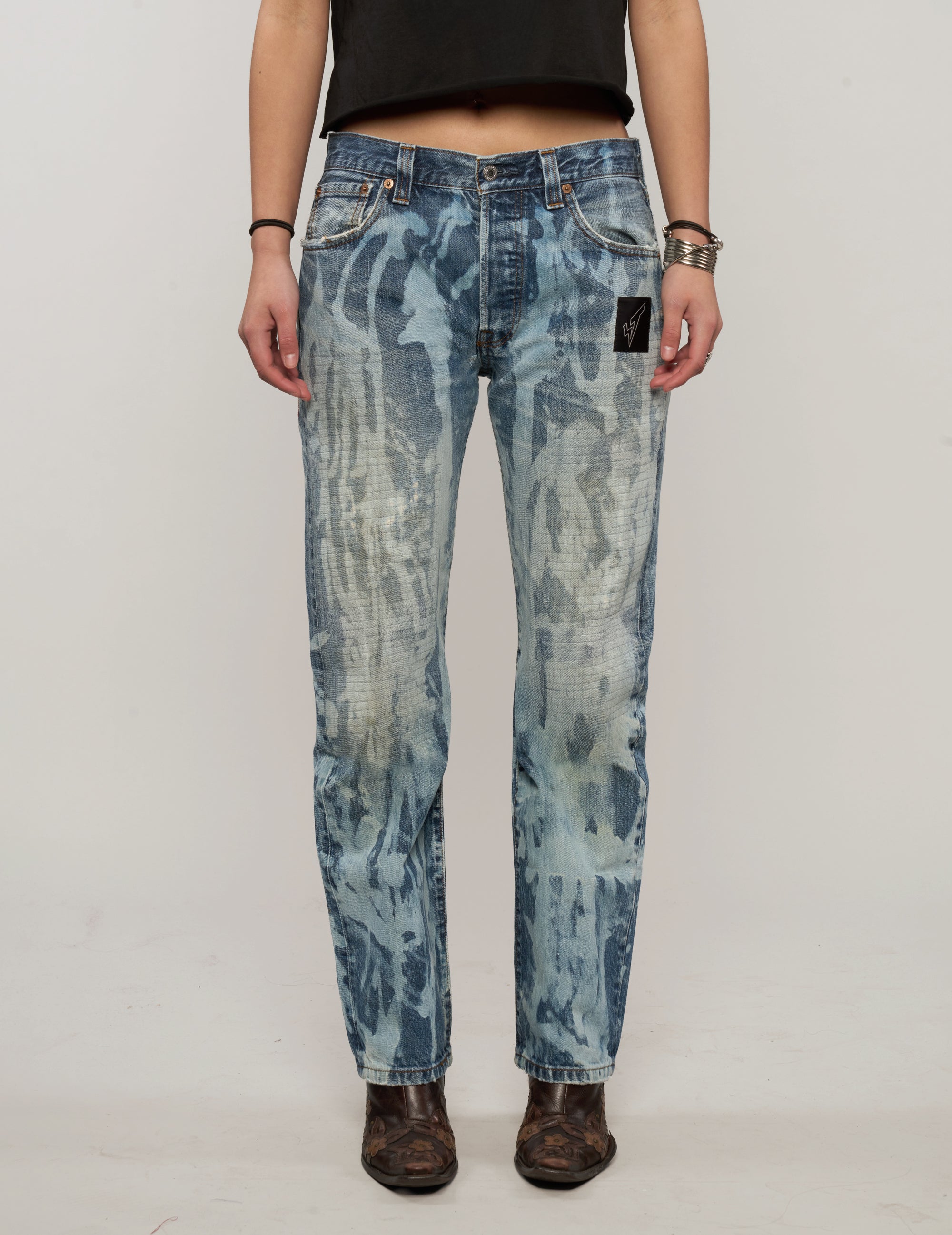 Bleached Vintage Jeans