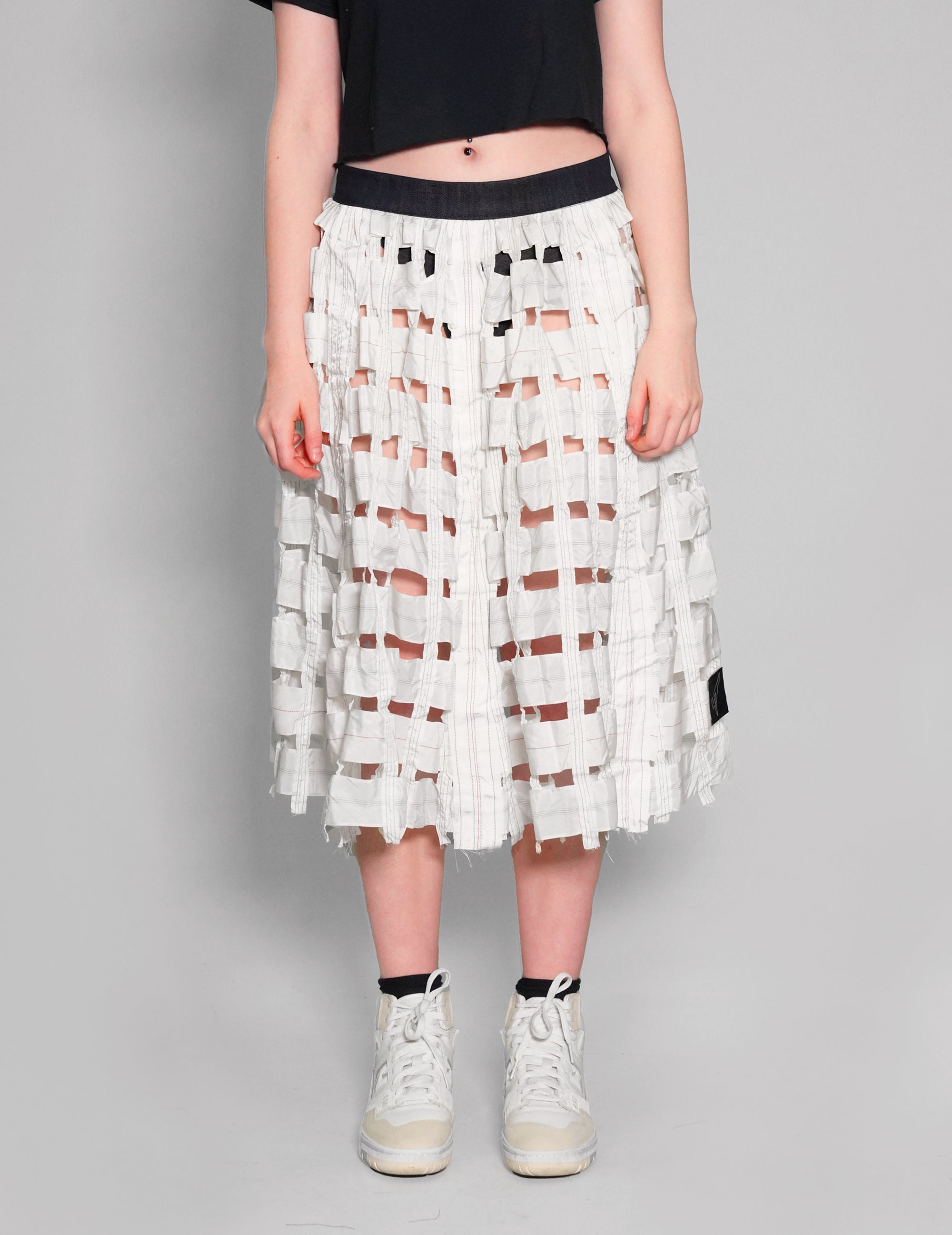 Parachute Skirt - White