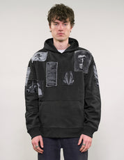 ST Multipatch Hoodie in Schwarz
